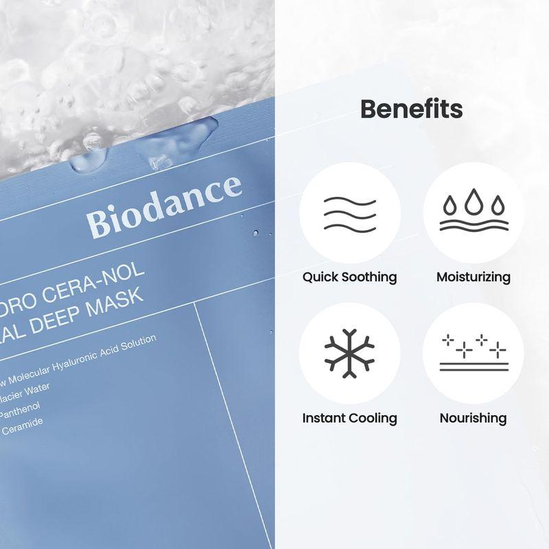 Biodance Hydro Cera-nol Real Deep Маска (4 шт.)