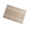 Table Placemat Plaid Print Table Mat Washable Heat Resistant Heat Resistant Placemat