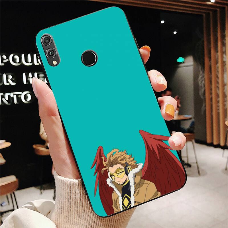 Чехол для телефона с аниме MHA Hawks BNHA для Huawei Honor 7A 7C 8 8x9 10 20lite Fundas Coque для Honor 10i 20i Capa