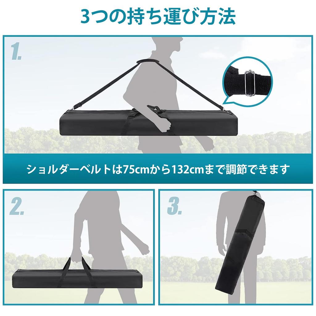 Сумка для микрофонной стойки OUKMIC, длина 122 см, подходит для музыки, регулируемый плечевой ремень, прочный штатив с двойной молнией, подставка и т. д.. ремень, ручка,