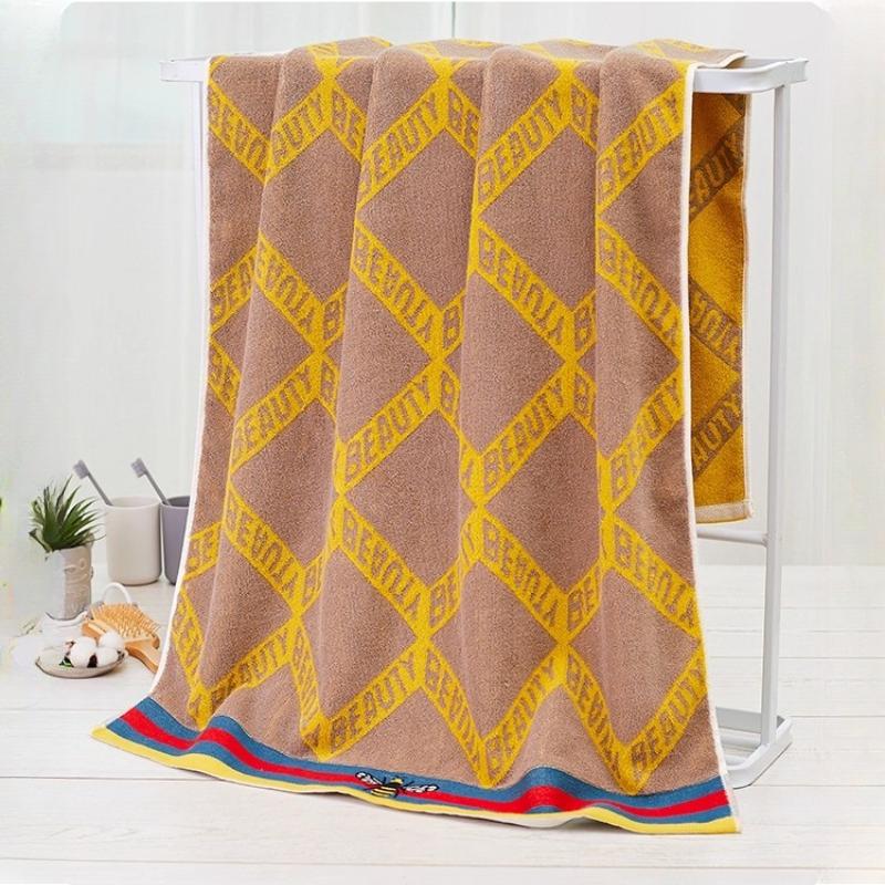 Полотенца для ванной из 100% хлопка 70x140см для ванной комнаты, мягкие и впитывающие винтажные банные полотенца для женщин и мужчин, полотенца для обертывания, 1 шт.