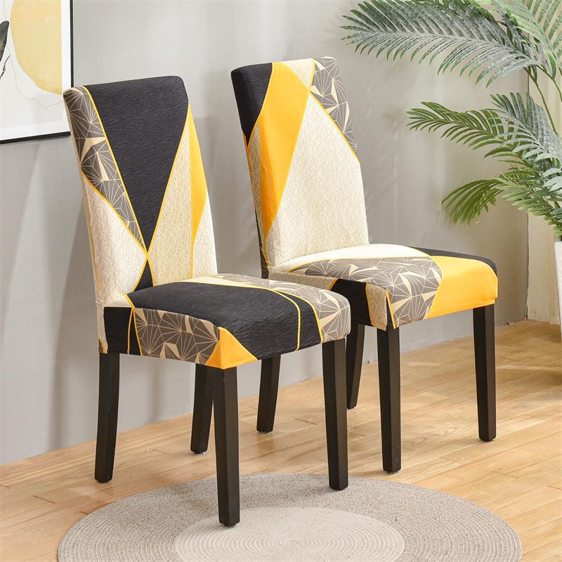 Набор чехлов на стулья из 1/2/4/6 шт., Чехлы-накидки на стулья Парсон для столовой, Съемный чехол для кухонного стула для Эл и Церемонии