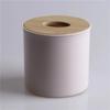 Round Tissue Box Plastic Paper Holder Roll Napkin Storage Household Hotel Car Paper Holder Desk Solid ColorToilet Paper Boxs