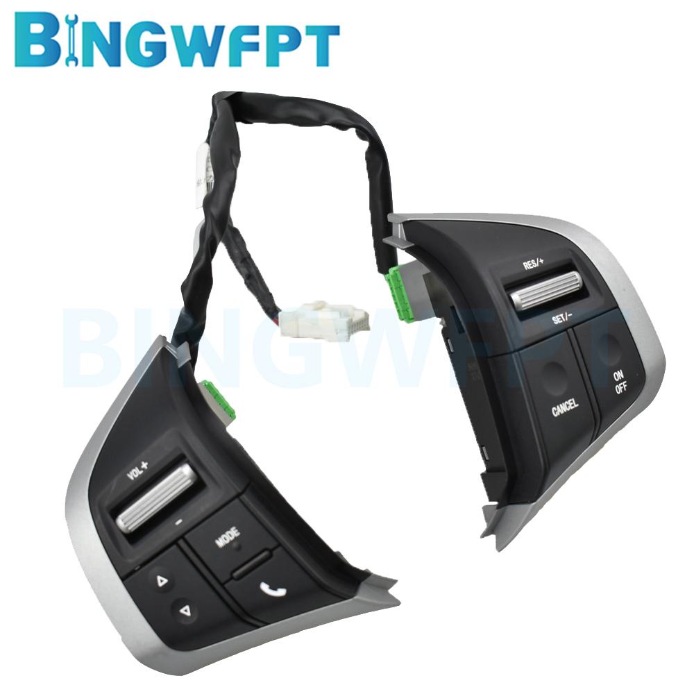 For Isuzu D-Max 2015-2019 MU-X For Chevrolet Dmax 2019 Steering Wheel Button Cruise Control Switch Audio Volume Button