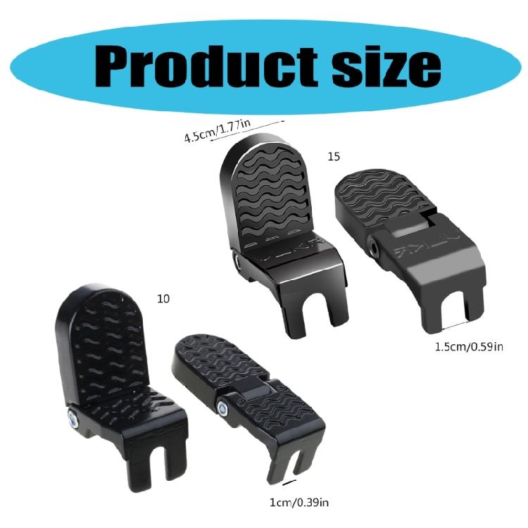 Нескользящая подножка для электровелосипеда, задняя педаль для электровелосипедов, задняя педаль для велосипедов, складная педаль для заднего колеса, велосипедные аксессуары