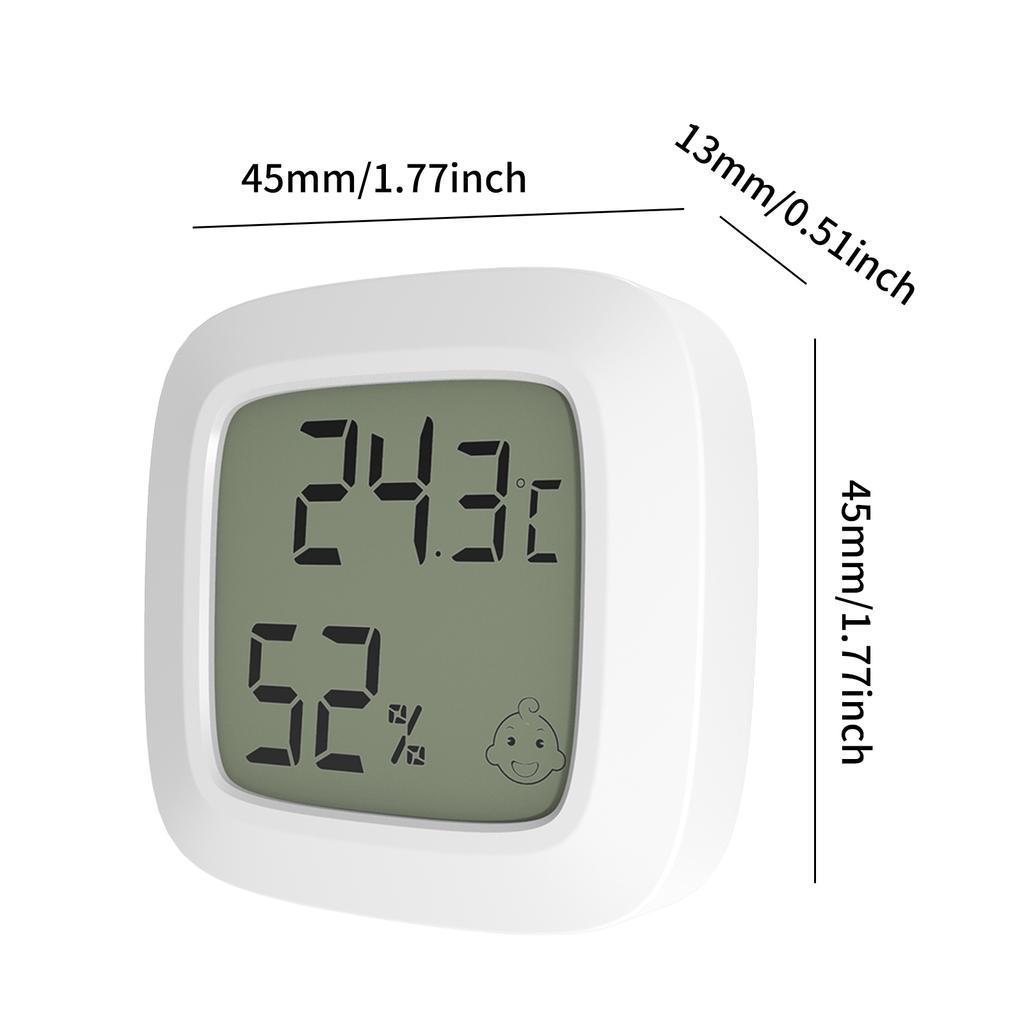 Digital Hygrometer Thermometer,   Greenhouse   Living Room Electronics Room Thermometer Indoor Temperature Humidity Meter
