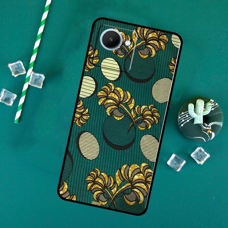 Дизайн африканской восковой печати Для Realme C71 C75 C55 C53 C67 C61 C33 C63 C51 10 11 12 13 14 Pro Plus C65 GT7 15 Pro Чехол