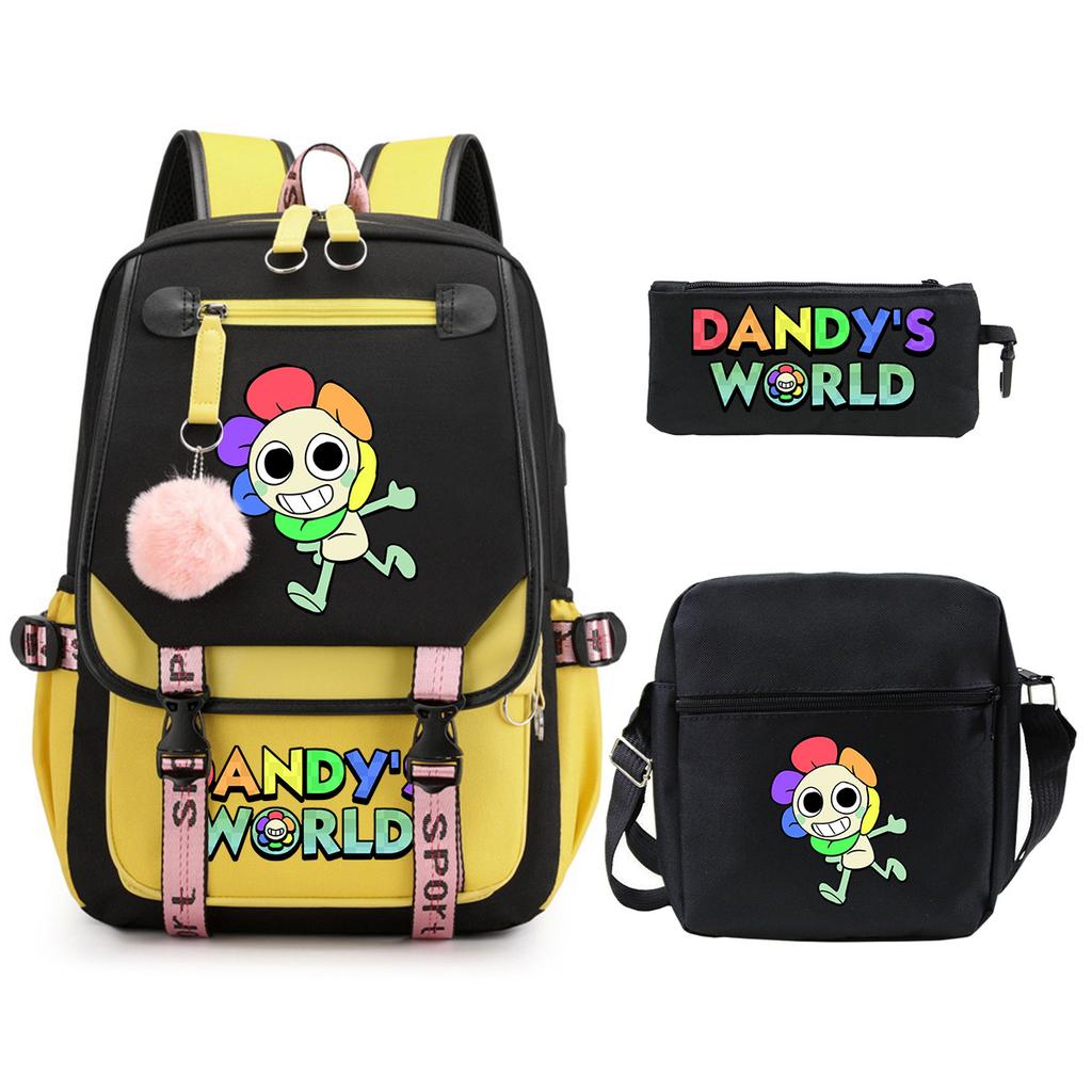 Детский рюкзак Dandy's world school trend большой вместимости для учеников начальной и средней школы, сумка для досуга