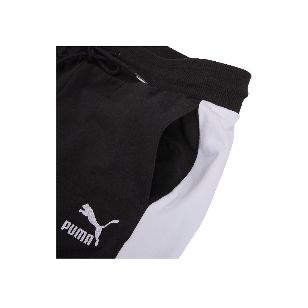 Puma Спортивные повседневные трикотажные брюки на завязках женские, черные 531478-01