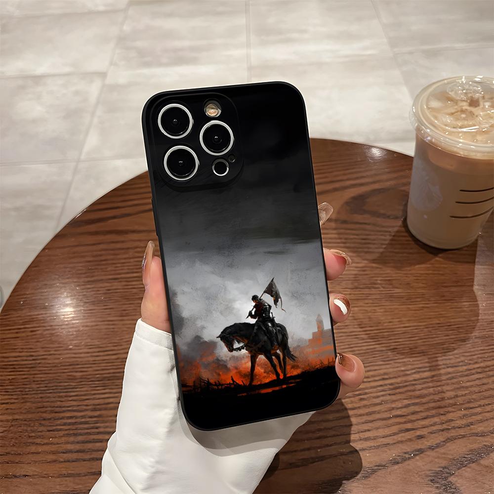 Чехол для телефона Kingdom Come Deliverance 2 для iPhone 17 Air 16 Pro Max 15 Pro 14 Plus 13 11 12 Xr X Xs 7 8 Plus Se Задняя крышка
