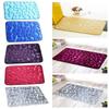 Mat Bath Nonslip Memory Foam 3d Cobble Stone Shape Microfibre Pebble Rug Toilet
