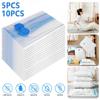 10 шт. вакуумных пакетов для хранения, многоразовые пакеты Saver, герметичные компрессионные пакеты для шкафов, герметичные вакуумные пакеты для упаковки, прозрачные пакеты для путешествий в космосе