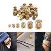30-100pcs Cube Square Shape 2.5mm-6mm Solid Brass Nepal Beads Square Beads Loose Spacer Beads for Jewelry Making Findings