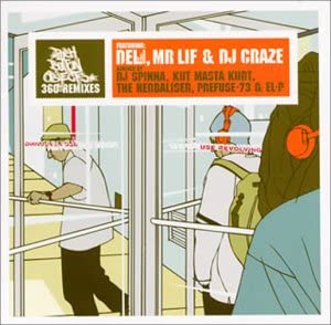 CD PUSH BUTTON OBJECTS; MR. RIFF & DJ - 360° remixes PCD4137 P-Vine Records 2001 Japan ObiDance & Electronica Used