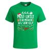 Most likely to be mistaken gift xmas novelty mens t shirt funny party shirt top
