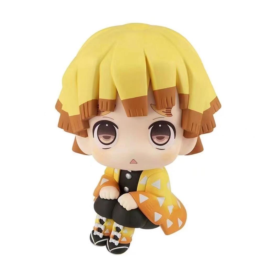 Anime Demon Slayer Doll Toy 6cm Nezuko Tanjirou Zenitsu Inosuke Kyoujurou Kanawo Action Figures Model Toy Kid Xmas Birthday Gift