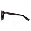 Gucci Grey Gradient Round Ladies Sunglasses Gg0631s 001 56