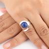 Lapis Lazuli Gemstone 925 Sterling Silver Jewelry Handmade Ring Gift For Wife RR-68-25