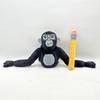 Мягкая плюшевая игрушка Gorilla Tag, кукла-орангутанг с очками-карандашами, вдохновленная популярной игрой, милый цветной подарок для коллекционеров игр