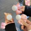 Милая свинка, пузырьковая игрушка-антистресс, сжималка, ручная, для снятия стресса, настольный аксессуар для досуга