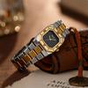 Light Luxury Niche Simple Steel Band Watch Temperament Fashionable Quartz Watch Business Atmosphere Commuter Watch for Women