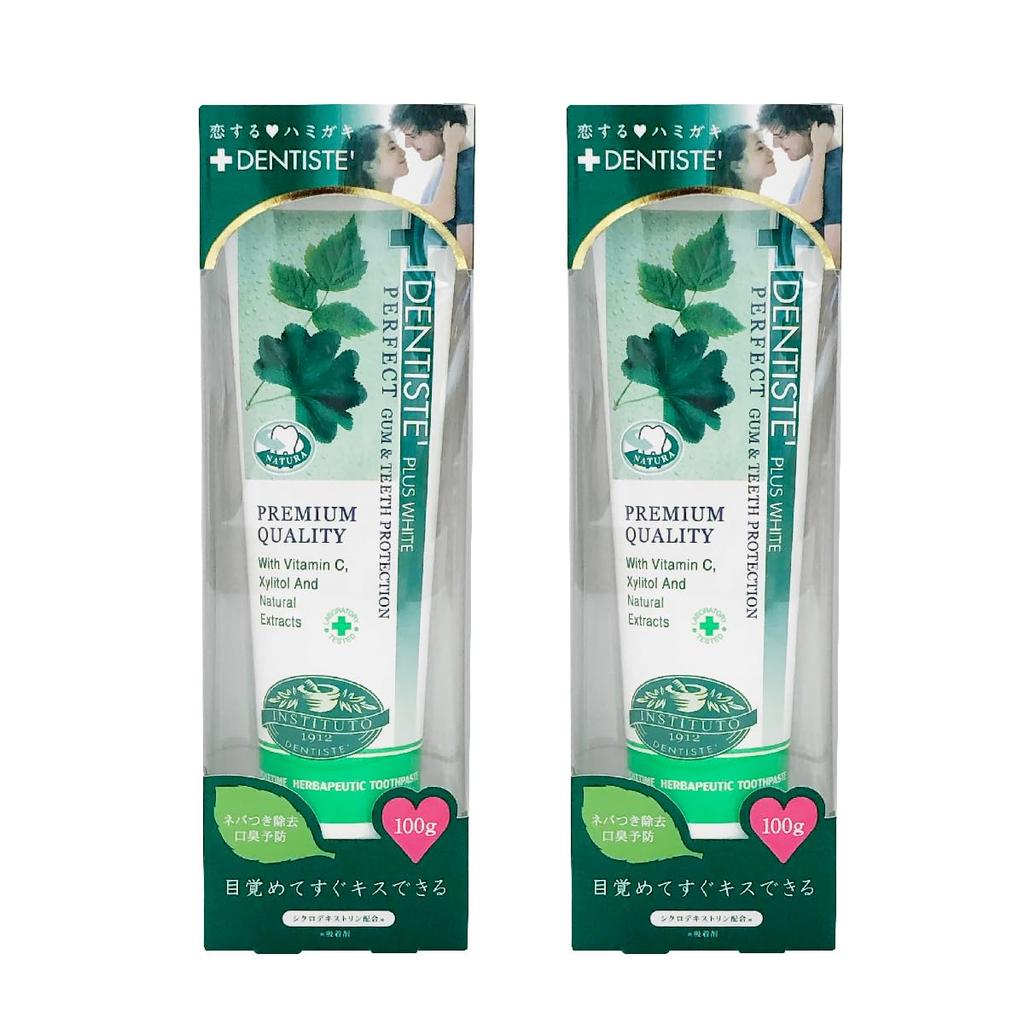 Зубная паста в тюбике Dentis Koisuru с ароматом мяты, которую можно поцеловать сразу после пробуждения, набор из 2 штук, 100 г