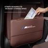 IUY21 Car Seat Back Protection Anti-Kick Pad Rear Seat Storage Bag For BMW M Motorsport X1 X3 X4 X5 E39 E46 E60 E70 E90 F10 F20 F30