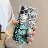 Чехол для iPhone 12 Mini 16 15 14 Plus XR 7 8 16e 13 12 11 Pro MAX с изображением комического монстра Кайдзю №8, мягкая накладка на телефон