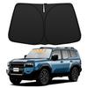 Толстый 5-слойный BLUESEATEC Toyota Land Cruiser 250 Land Cruiser 250 передний солнцезащитный козырек для лобового стекла, зонтик, только для модели автомобиля, солнцезащитный козырек из толстого материала
