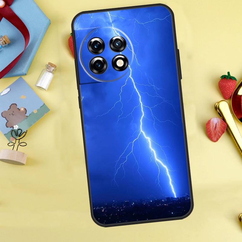 Чехол в стиле "Небесная Молния" для OnePlus Nord 5 CE 2 3 4 Lite N20 N30 OnePlus 15 12R 13R 13 12 11 10 10T 13T Чехол