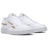 Reebok Club C 85 Vegan White Green Gold Мужские кроссовки Обувь-белый студенческий-золотой Темно-зеленый GY7154