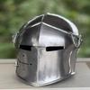 Medieval Barbuta Helmet, 18g Mild Steel, Costume Armor Gift