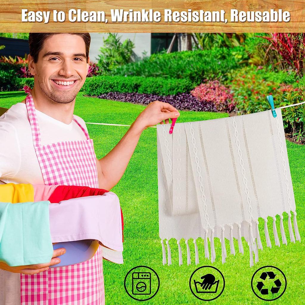 Дорожка на стол с кисточками, удобное уникальное украшение стола, подарок на новоселье