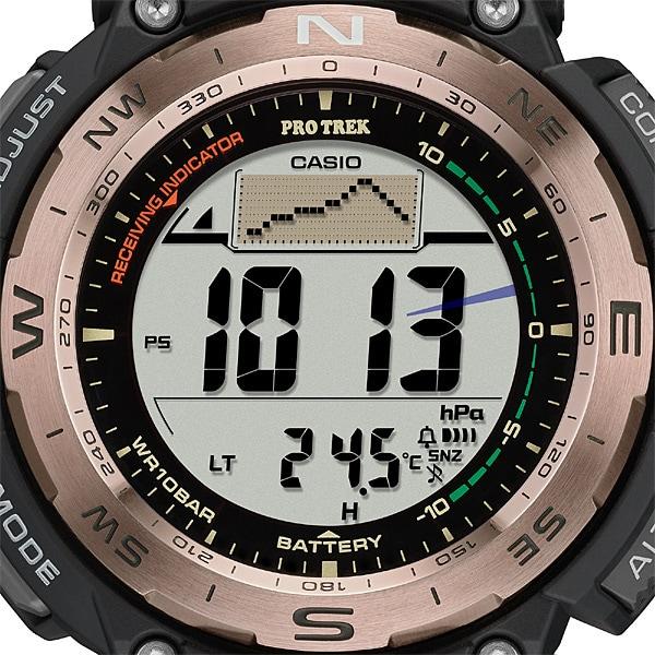 Casio Мужские часы PRO TREK PRW-3400Y-5JF [серия PROTREK Climber Line PRW-3400] круглые цифровые