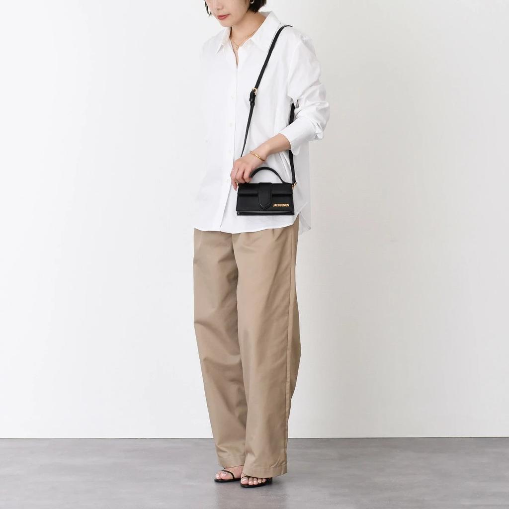 РАСПРОДАЖА JACQUEMUS Сумка на плечо LE BAMBINO Маленькая ручная сумка 213BA006 Черный цвет