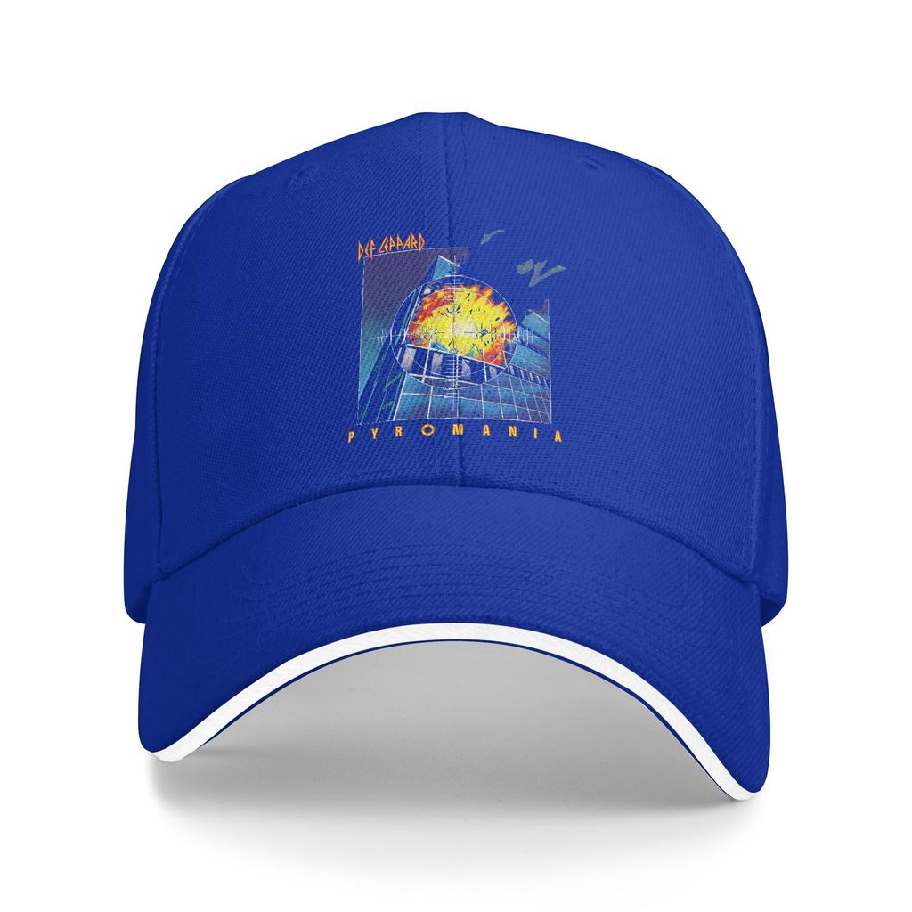 Summer Def Leppard Pyromania Baseball Cap  Outdoor Sports Casual Design Sun Trucker Hat Unisex Men Sunscreen Snapback Cap