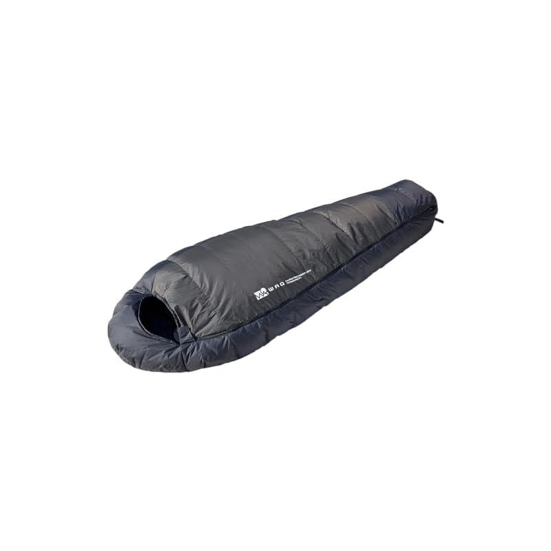 WAQ Down Sleeping Bag, Mummy Style, -30°C Temperature Rating, FP650, Lightweight, Compact, for Outdoor Activities, Camping, Hiking, Car Camping, and