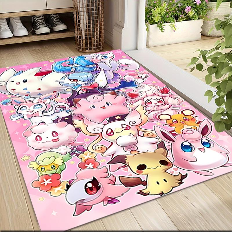 1Pc Kawaii Fantasy Creatures Carpet Rug Customizable Soft Washable Antislip Home Living Room Sofa Mats Personalized Rug 0917236