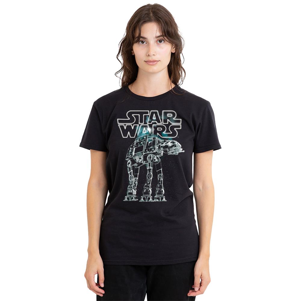 Star Wars Womens/Ladies Retro AT-AT T-Shirt