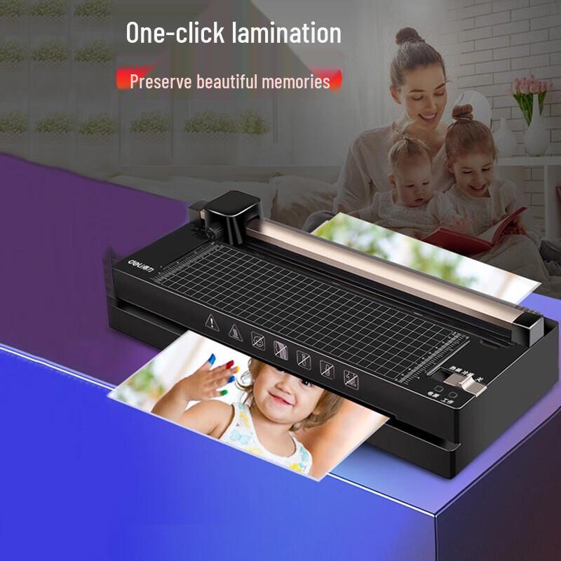 Deli A3/A4 Thermal Laminator with Paper Trimmer CN plug (adapter included)