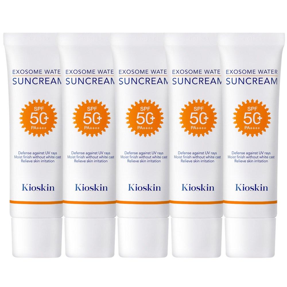 Солнцезащитный крем Exosome cica water pore, сужающий поры за 7 дней, сужающий поры, сужающий поры, комплексный уход в форме бабочки, 5 шт., 50 мл