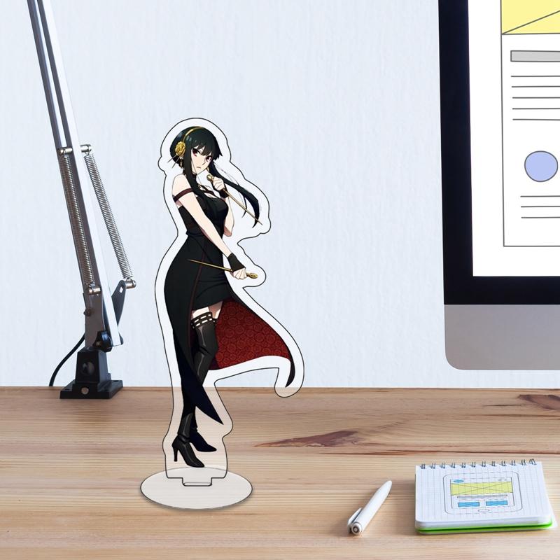 Фигурка аниме SPY X FAMILY, акриловая стоячая модель, настольный декор, подарочное украшение