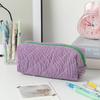 Storage Lattice Pattern Bag Pencil Case For Students Gift Lightweight Portable