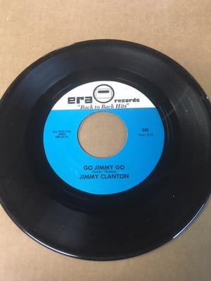 7-дюймовая пластинка ДЖИММИ КЛЭНТОН - Go Jimmy Go 049 ERA Records US Рок Б/У