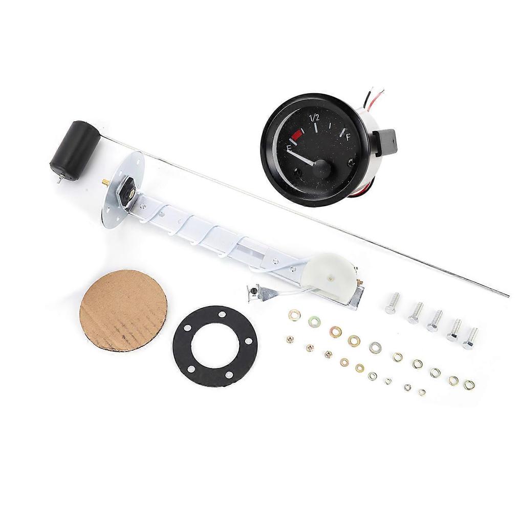 2in Fuel Gauge Meter with Fuel Level Sensor Pointer Indicator 12V Universal Parts