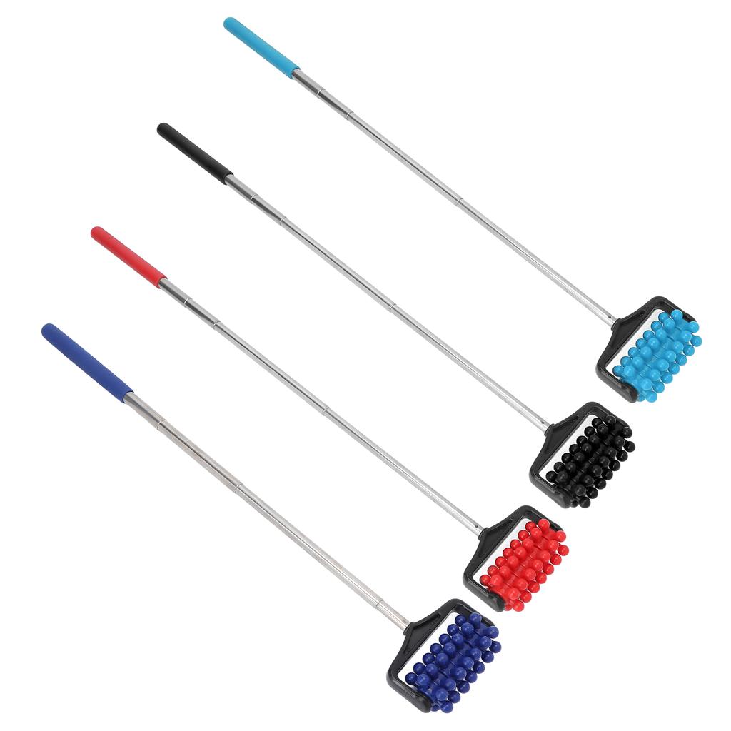 Telescopic Massager Back Muscle Roller Adjustable Back Arm Scratch Roller for Muscle Relax