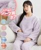 Nissen Fluffy Pajama and Loungewear Size 3L Women's Sheepskin-Style Set, Pink,