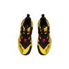Li Ning Competition Wear Resistant Non Slip Mid Top Basketball Shoes Men Sneakers Yellow Black ABAR083-6