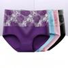 Women's Underwear Plus Size Cotton Panties High Waist Briefs Sexy Lingeries Female Pantys 5XL Seamless Underpant Girls