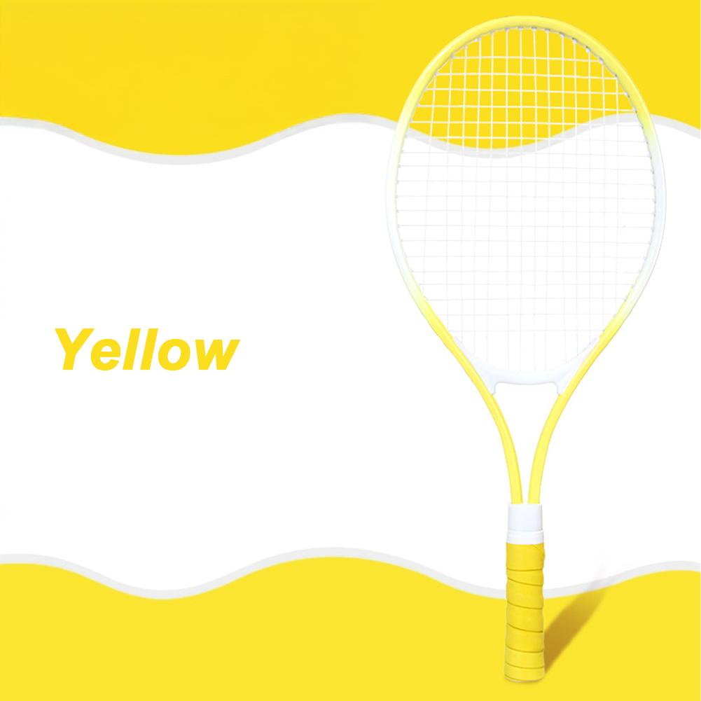 21" детская теннисная ракетка Macaron из железного сплава, износостойкая, прочная, для начинающих теннисистов